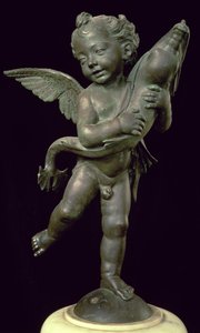 Putto met een dolfijn, 1565